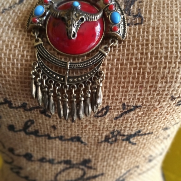 Native Chackra Beaded Necklace - Picture 6 of 6